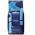 Lavazza Dek Coffee Beans, Decaffeinated, 500g Each, 5-Pack - Rich Espresso Flavor