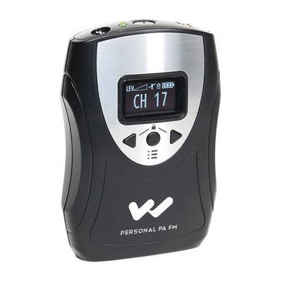 Williams Sound PPA T46 Personal PA Bodypack Transmitter (Black & Silver) PPA T46