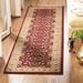 White 0.43 in Area Rug - Charlton Home® Klose Oriental Red/Ivory Area Rug Polypropylene | 0.43 D in | Wayfair CHLH6136 32887732