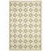 White 72 x 48 x 0.5 in Area Rug - Darby Home Co Linwood Geometric Handwoven Wool Beige Area Rug Wool | 72 H x 48 W x 0.5 D in | Wayfair