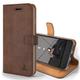 Snakehive Vintage Wallet for Apple iPhone 7 Plus || Real Leather Wallet Phone Case || Genuine Leather with Viewing Stand & 3 Card Holder || Flip Folio Cover with Card Slot (Brown)