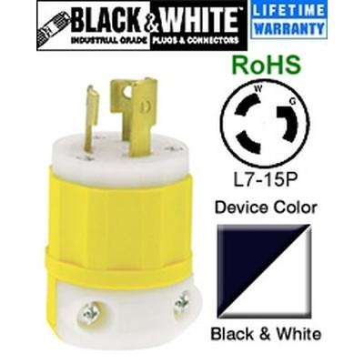 Crimped 690 Amp Max In-Line Latching Female Connectors Ball Nose White Leviton 22L25-W 22 Series Single Pole Cam-Type Contact & Insulator