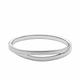 Skagen Bracelet for Women Kariana, 67 mm x 62 mm; 49.5 mm x 61 mm Inner Length Silver Stainless Steel Bracelet, SKJ0714040