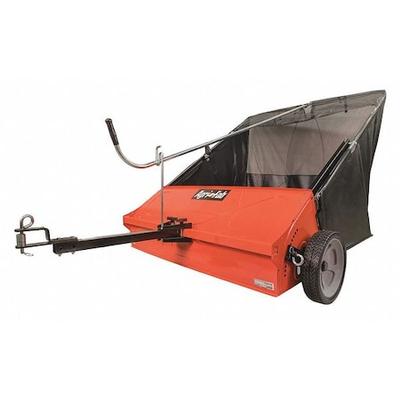 AGRI-FAB 45-0492 Tow Lawn Sweeper, 44 in Working Width, 25 cu ft Hopper