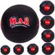 MAR | Genuine Leather Medicine Balls, Essential Home Gym Fitness Equipment for Abdominal Strength and Muscular Endurance Improvement, Workout Ball for Exercise & Training (5kg)