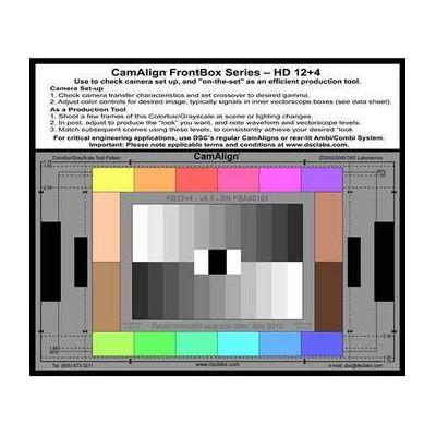 DSC Labs FrontBox 12+4 Test Chart - 12 Primary Col...