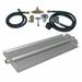 Tretco Fire Pit Propane Gas Linear Burner Pan Kit, Stainless Steel | 24 H x 6 W x 1.63 D in | Wayfair OB5-BK1-24-LP