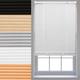 FURNISHED PVC Venetian Window Blinds Made to Measure Home Office Blind New - White 180cm x 210cm