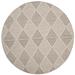 Gray 108 x 72 x 0.25 in Area Rug - Dakota Fields Bester Geometric Handmade Flatweave Cotton Area Rug Cotton | 108 H x 72 W x 0.25 D in | Wayfair