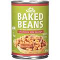 Suma Baked Beans and Vegan Sausage 400 g (Pack of 12)