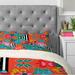 East Urban Home Navy Modern Duvet Cover Microfiber in Blue/Green/Orange | Twin/Twin XL | Wayfair EUNH5083 33385510