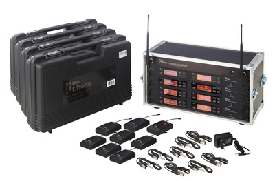 the t.bone free solo PT 660 MHz/8 CH Rack