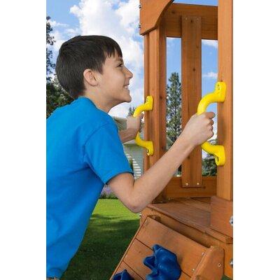 Creative Cedar Designs Playset Safety Handle Plastic in Indigo | 3 H x 8.5 W x 1 D in | Wayfair BP 007-V