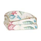 Eastern Accents Sumba Animal Print Comforter Polyester/Polyfill/Cotton in Blue/Green/Pink | California King Comforter | Wayfair DVC-394T