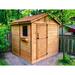 Outdoor Living Today 8 ft. W x 8ft. D Gardener Cedar Wood Storage Shed in Brown | 105 H x 96 W x 96 D in | Wayfair G88