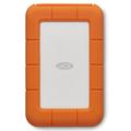 LaCie Rugged USB-C, 4TB, Portable External Hard Drive, Drop, Shock, Dust, Rain Resistant, for Mac & PC, 2 year Rescue Services (STFR4000800)