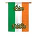 Breeze Decor 2-Sided Polyester House/Garden Flag Metal in Green/Orange | 40 H x 28 W in | Wayfair BD-CY-H-108072-IP-BO-DS02-US