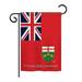 Breeze Decor Ontario 2-Sided Polyester House/Garden Flag in Red | 18.5 H x 13 W in | Wayfair BD-CP-G-108185-IP-BO-DS02-US