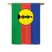 Breeze Decor New Caledonia 2-Sided Polyester House/Garden Flag in Blue/Red/Yellow | 18.5 H x 13 W in | Wayfair BD-CY-G-108349-IP-BO-DS02-US