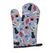 Caroline's Treasures Dog House Labrador Oven Mitt Polyester in Black | 8.5 W in | Wayfair BB2670OVMT