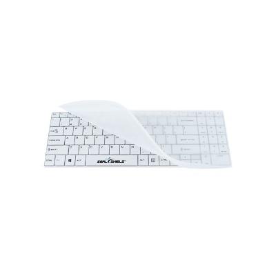 Clean Wipe Waterproof - Keyboard - USB - US Qwerty - waterproof - white - SSKSV099