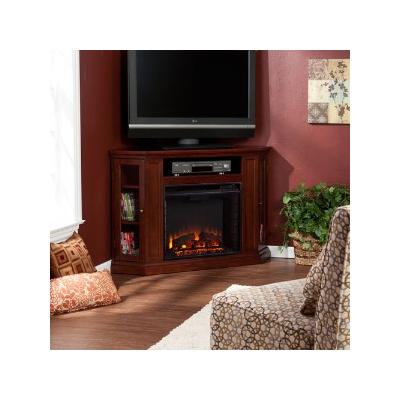 Claremont Cherry Convertible Media Electric Fireplace Southern Enterprises FE9310