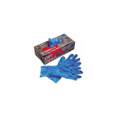127-6012XL Nitri-Med Disposable Nitrile Gloves, Blue, Extra Large