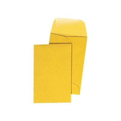 Kraft Coin & Small Parts Envelope, Side Seam, #1 - Brown (500 Per Box)