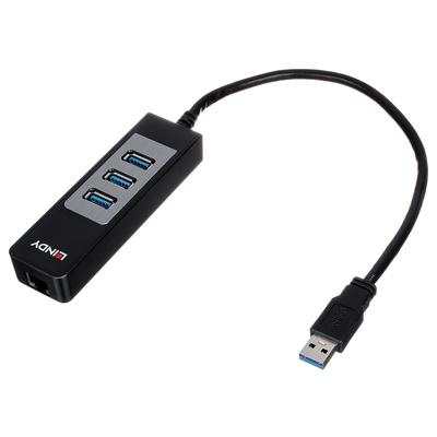 Lindy USB 3.1 Hub & Gigabit Ethernet