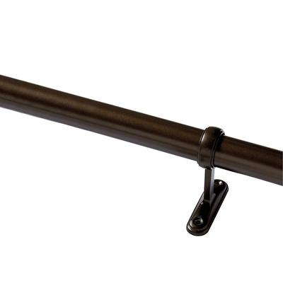 Single Rod Drapery Hardware Kit - Bronze, 48
