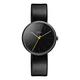 Braun Women's Quartz Watch with Black Dial Analogue Display and Black Leather Strap BN0172BKBKL