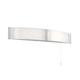 Endon 68930 Onan Modern Contemporary Decorative Chrome LED Bathroom Wall Light Stainless Steel, Glass IP44 220-240V