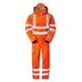 Pulsarail Foul Weather Coverall, Medium, Hi-Viz Orange