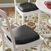 Flash Furniture Chiavari Dining Chair Outdoor Cushion Vinyl in Black | 2 H x 15.5 W in | Wayfair BH-BK-HARD-VYL-GG