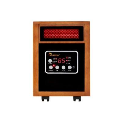 Heaters Original 1500-Watt Infrared Portable Space Heater with Dual Heating System Browns / Tans DR9