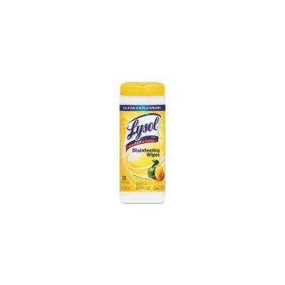 Lysol 81145 Disinfecting Wipes, Lemon & Lime, 35 Wipes (RAC81145)