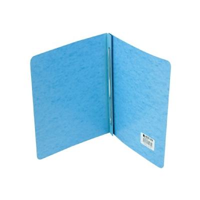 Presstex Report Cover, Prong Clip, Letter, 3" Capacity, Light Blue, Turquoise