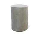 Seasonal Living Perpetual Ben Concrete Outdoor Side Table Stone/Concrete in White | 16 H x 16 W x 16 D in | Wayfair 501FT025P2W