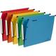 Esselte Lateral Hanging File Folders 3 Background V V-Shaped Base Assorted Colours
