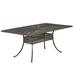 Astoria Grand Frontenac Metal Dining Table Metal | 28.75 H x 71.75 W x 42.25 D in | Outdoor Dining | Wayfair ASTG5481 34449329