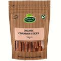 Organic Ceylon Cinnamon Sticks 1kg by Hatton Hill Organic