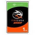 Seagate ST1000LX015 2.5-Inch 1 TB FireCuda 5400 RPM SATA Internal SSHD Hard Drive with 7 mm Form Factor - Silver