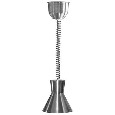 Hanson Heat Lamps 300-RET-SS Retractable Cord Ceiling Mount Heat Lamp with Stainless Steel Finish