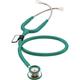 MDF MD One Stainless Steel Premium Dual Head Pediatric Stethoscope, Aqua Green, Silver Chestpieces-Headset, MDF777C09