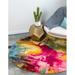 96 x 0.5 in Area Rug - Trent Austin Design® Rizer Power Loom Pink Rug | 96 W x 0.5 D in | Wayfair BNRS1923 34650971