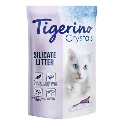 3 x 5 l Crystals Lavendel Tigerino Katzenstreu