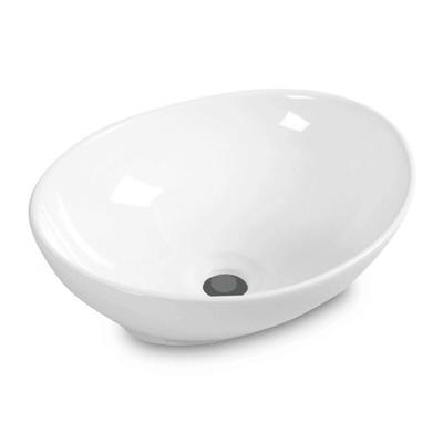 Costway Oval Bathroom Basin Ceramic Vessel Sink