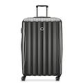 Delsey Paris Helium Aero Hardside Expandable Luggage with Spinner Wheels, Brushed Charcoal, Carry-On 19 Inch