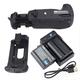 DSTE MB-D16 Battery Grip + 2x EN-EL15 Battery + USB Charger for Nikon D750