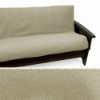 Burlap Sand Futon Cover 166 Full